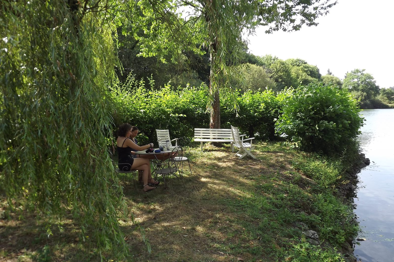 Pause détente sur l’île
