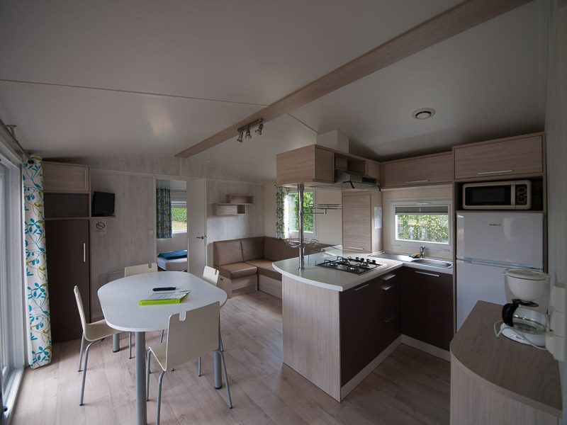 Mobil-home 6-8 places terrasse  couverte