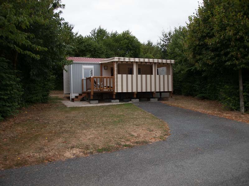 Mobil-home 6 personnes terrasse couverte
