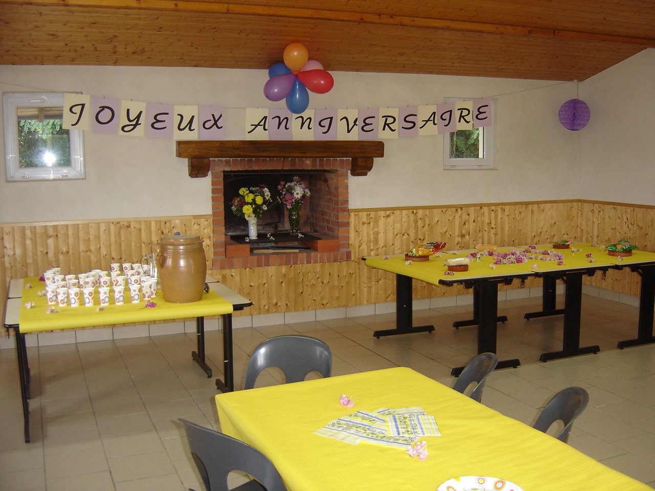 Salle de réception