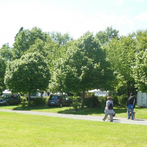 Emplacement camping