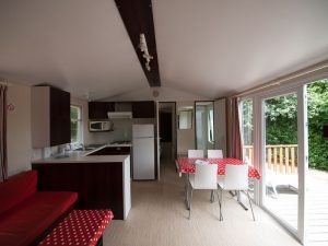 Mobil-home 4-6 places terrasse non couverte