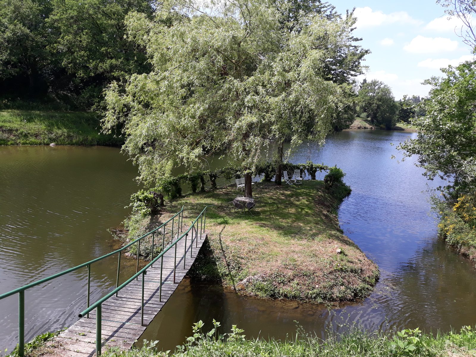 Petite pause au bord de l’eau…